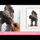 Process video of the 'Shake It Off' elephant painting by Naomi Jenkin