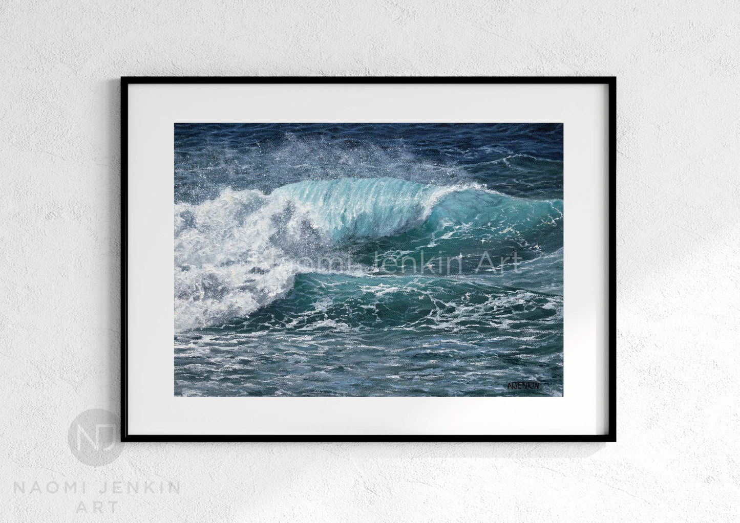 "Turquoise Peelers” – Seascape Art Prints
