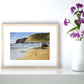 Fine art beach print of Watergate Bay by seascape artist Naomi Jenkin