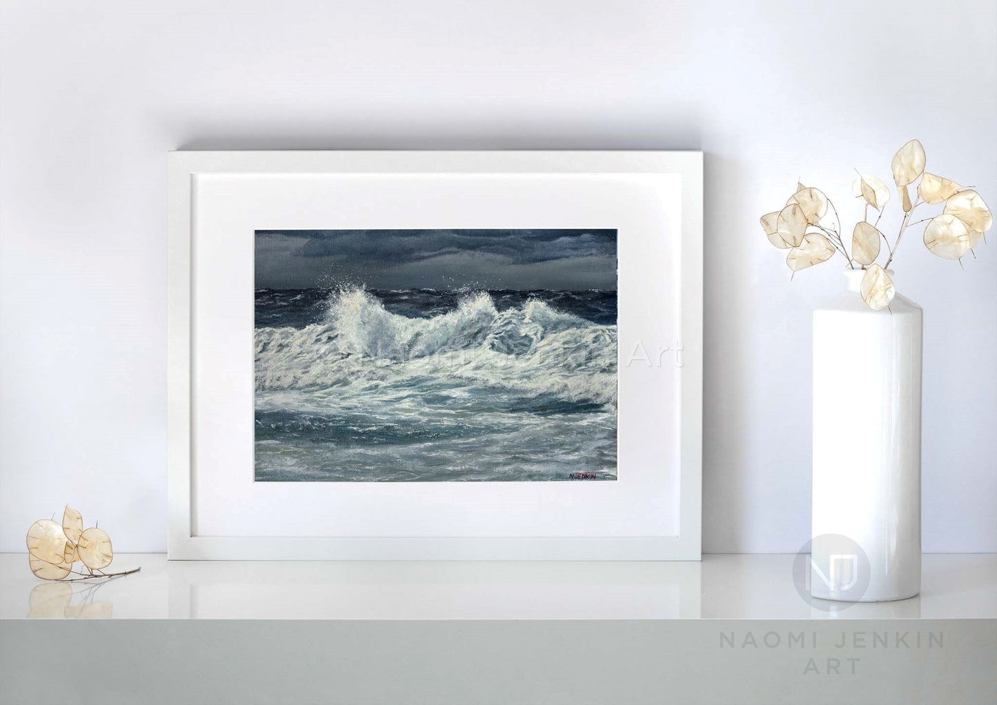 Seascape prints by Naomi Jenkin Art.