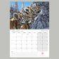 Naomi Jenkin Art Wildlife Art Calendar 2025 January