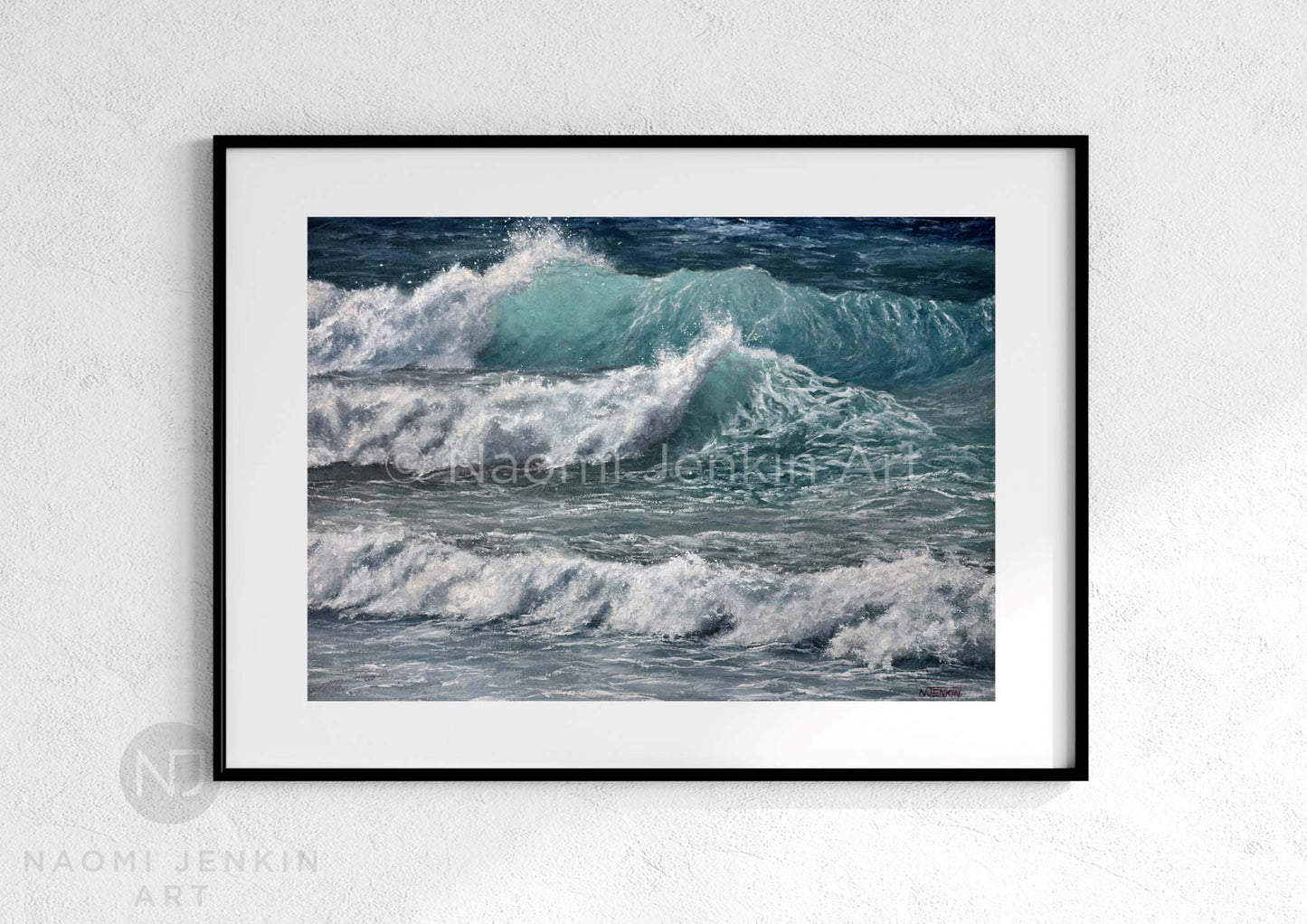 "Whitewater Waves” – Seascape Art Prints