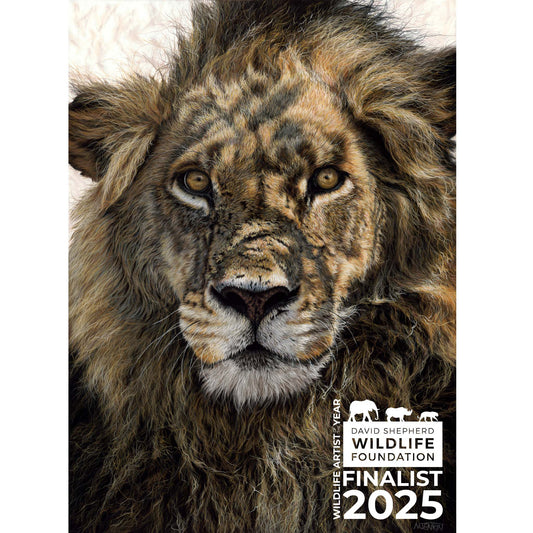 "Warrior" - Lion Painting
